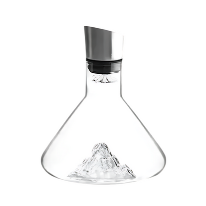 Niki | Premium Wine Decanter | Lead-Free Crystal with Rapid Aeration & Filtration for Enhanced Tasting Experience