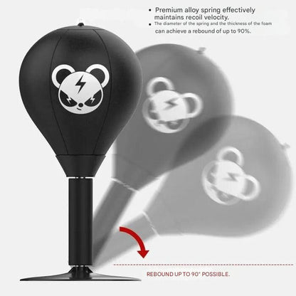 Niki | Freestanding Boxing Ball with Suction Base - PowerStrike