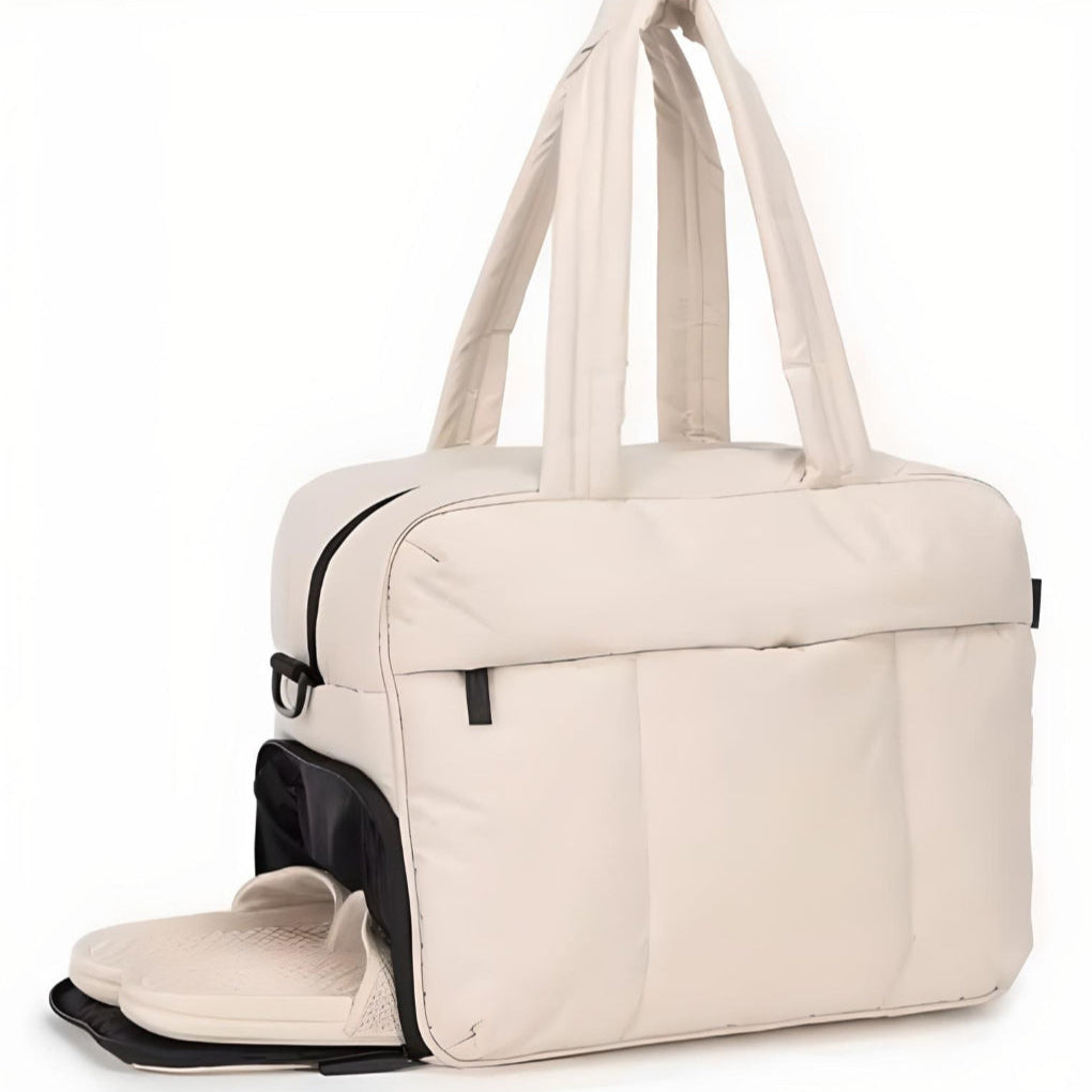 Niki | Quilted Puffer Tote Bag