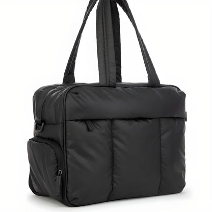 Niki | Quilted Puffer Tote Bag