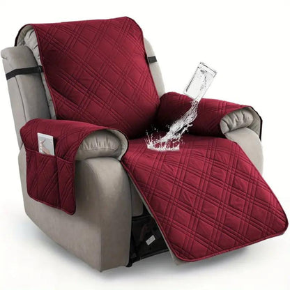 Niki | Quilted Recliner Cover - Waterproof & Stain Resistant