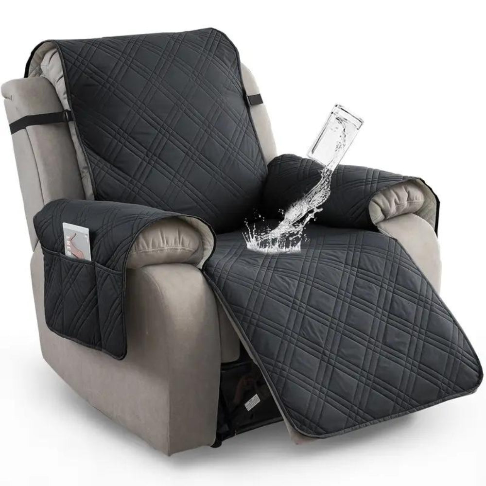Niki | Quilted Recliner Cover - Waterproof & Stain Resistant