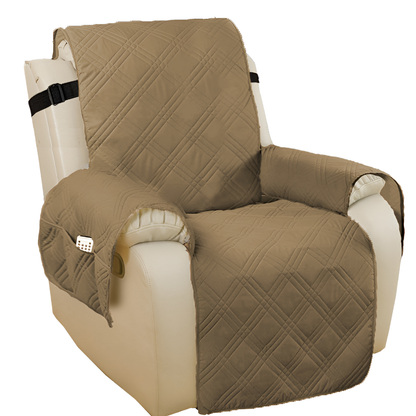 Niki | Quilted Recliner Cover - Waterproof & Stain Resistant