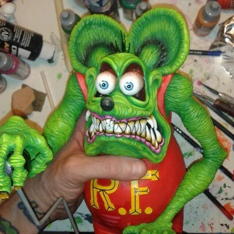 Niki | Rat Fink Collectible Model Toy Halloween Decoration