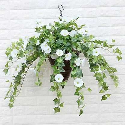 Niki | Realistic, UV-resistant artificial morning glory - Buy one, get one!