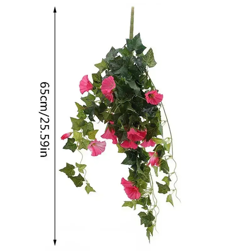 Niki | Realistic, UV-resistant artificial morning glory - Buy one, get one!