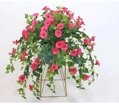Niki | Realistic, UV-resistant artificial morning glory - Buy one, get one!