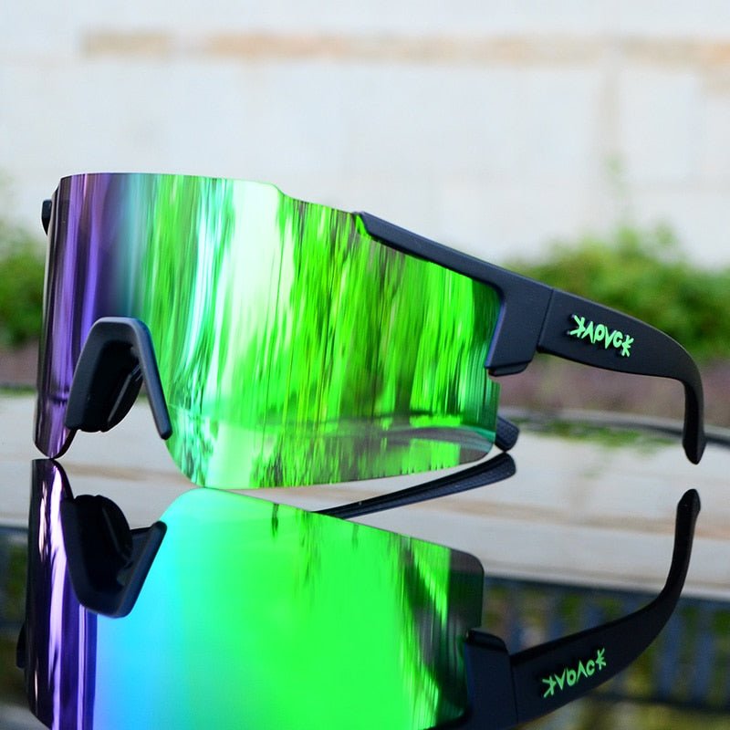 Niki | ReflectRide Sports Sunglasses – Aerodynamic Cycling Glasses with UV Protection and Interchangeable Frame