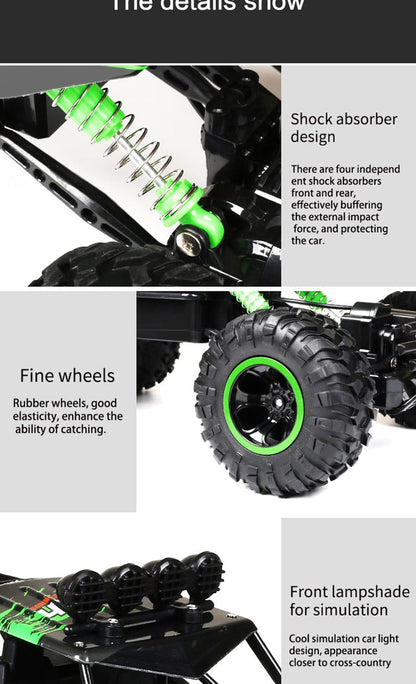 Niki | Remote Control Car 4x4 Rock Crawler Monster Truck