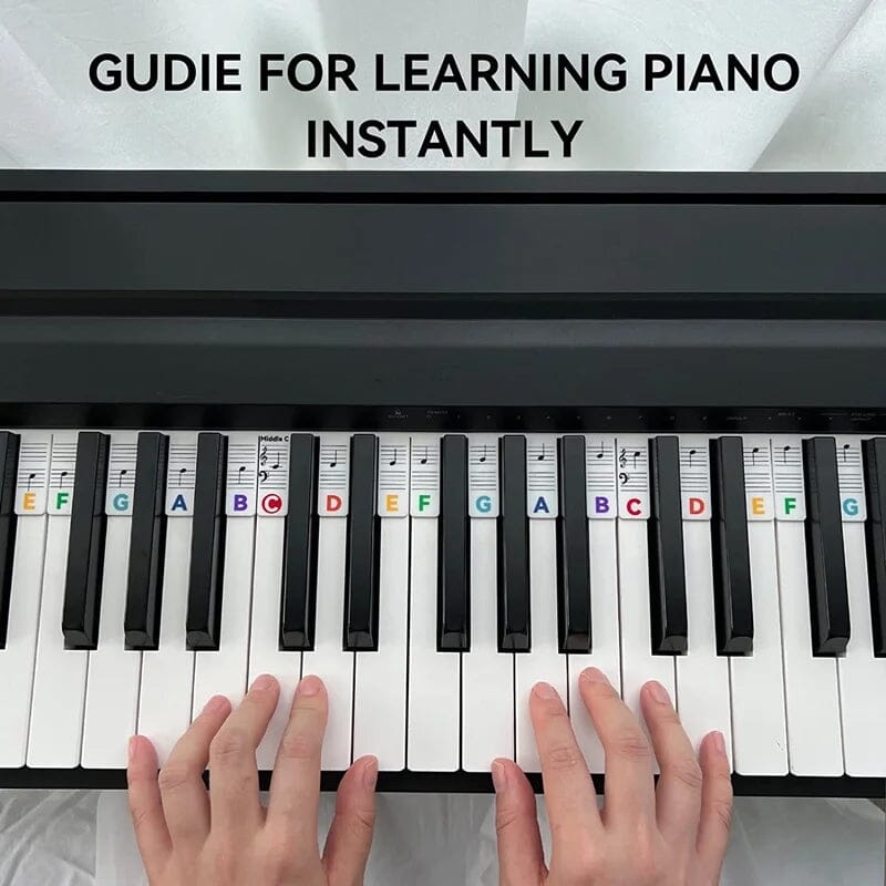 Niki | Silicone Piano Keyboard Key Labels for Learning