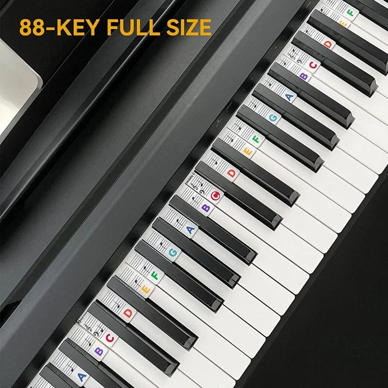 Niki | Silicone Piano Keyboard Key Labels for Learning