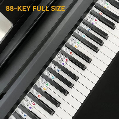 Niki | Silicone Piano Keyboard Key Labels for Learning