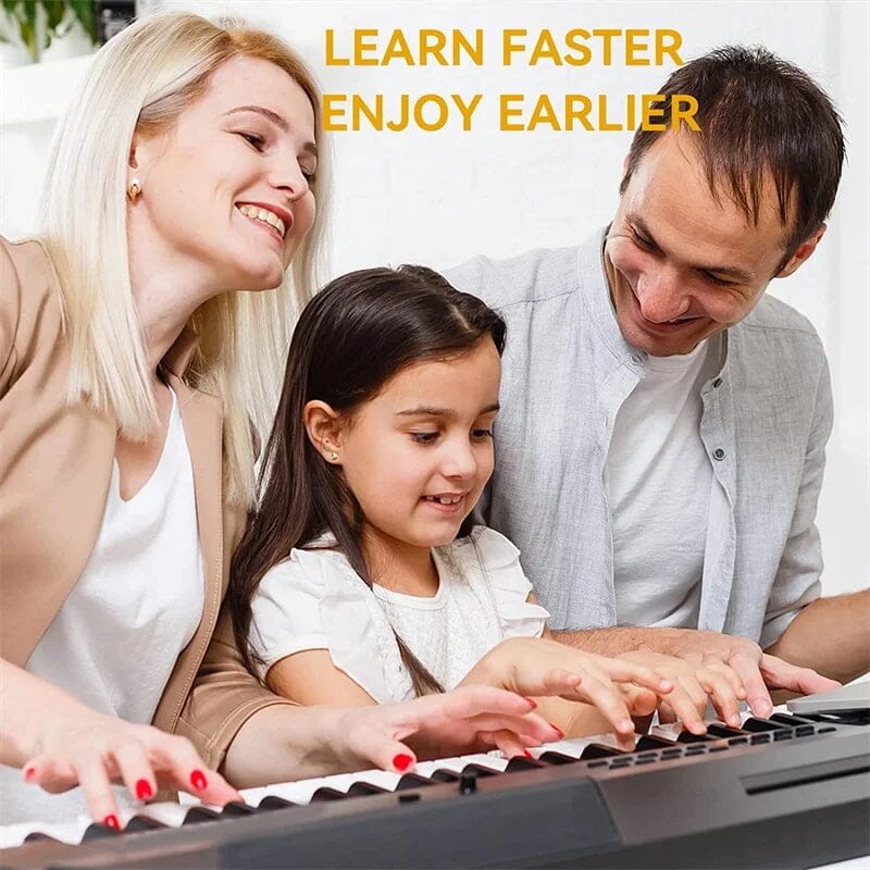 Niki | Silicone Piano Keyboard Key Labels for Learning