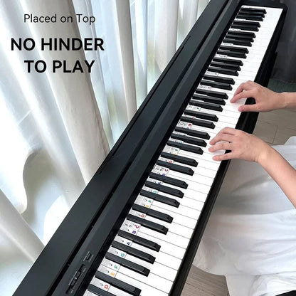 Niki | Silicone Piano Keyboard Key Labels for Learning