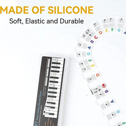 Niki | Silicone Piano Keyboard Key Labels for Learning