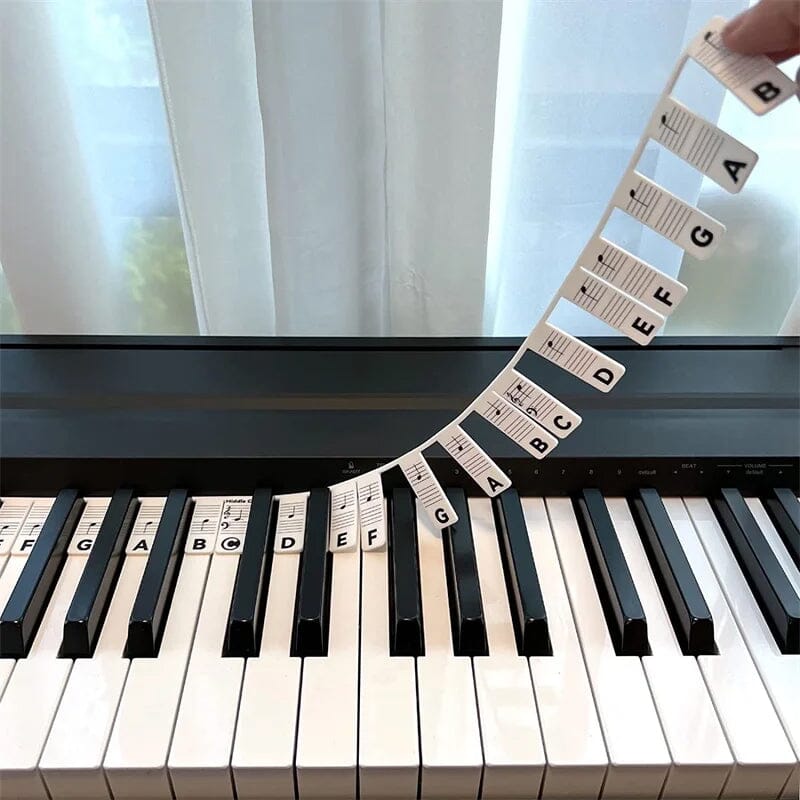 Niki | Silicone Piano Keyboard Key Labels for Learning