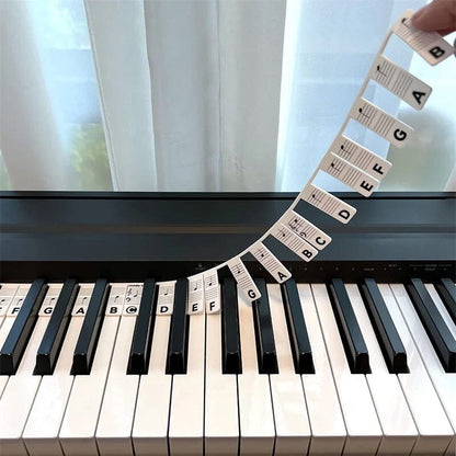 Niki | Silicone Piano Keyboard Key Labels for Learning