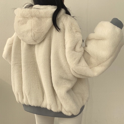 Niki | Cozy Reversible Hooded Jacket