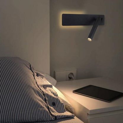 Niki | Rotatable LED Reading Wall Light for the Bed