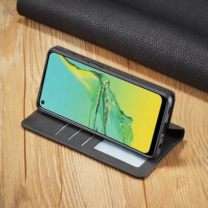Niki | Samsung Case: Magnetic Leather Bag for Stylish Protection