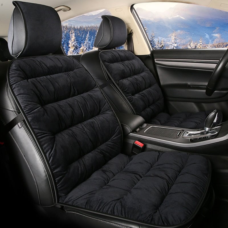 Niki | Plush Car Seat Pad | Soft, Ventilated Front Seat Cushion for Comfort