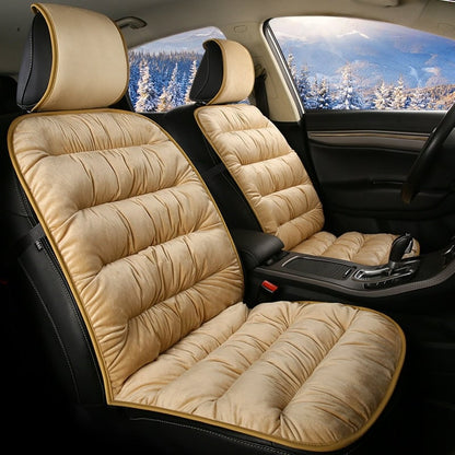 Niki | Plush Car Seat Pad | Soft, Ventilated Front Seat Cushion for Comfort