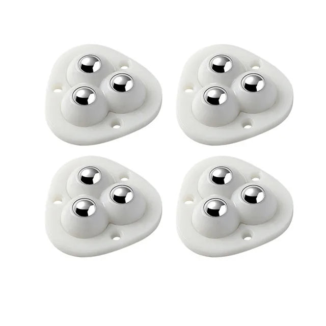 Niki | Self-adhesive fully swivel furniture moving wheels