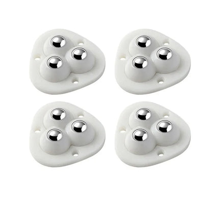 Niki | Self-adhesive fully swivel furniture moving wheels