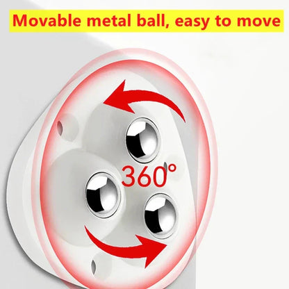 Niki | Self-adhesive fully swivel furniture moving wheels