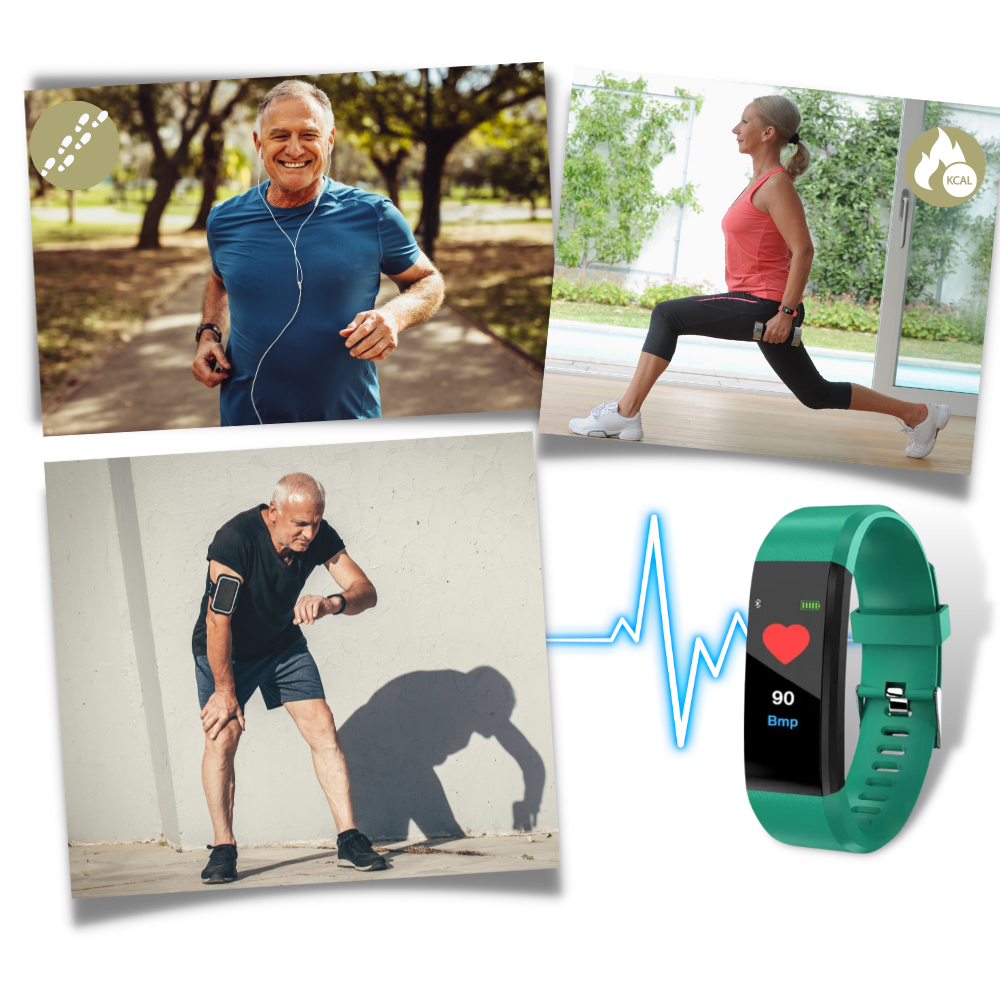 Niki | Senior Smartwatch | Heart Rate & Blood Pressure Always in View