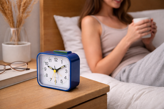 Niki | Silent & Peaceful Alarm Clock – Non-Ticking, Gentle Wake-Up Light, Snooze Function