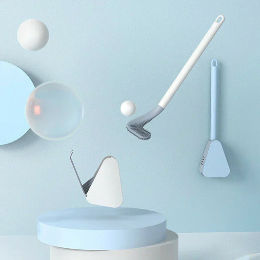 Niki | Silicone Toilet Scrubber with Bendable Head
