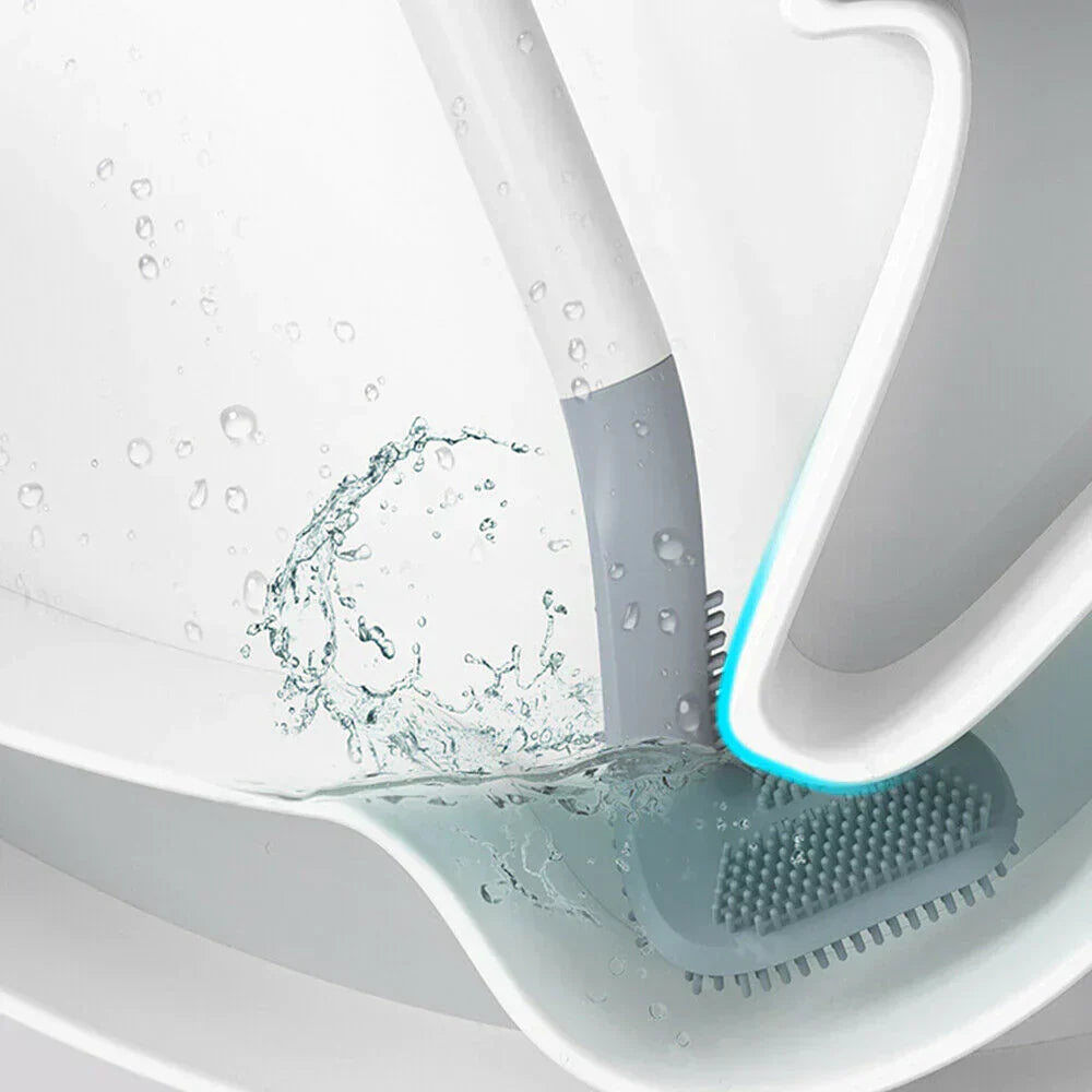 Niki | Silicone Toilet Scrubber with Bendable Head