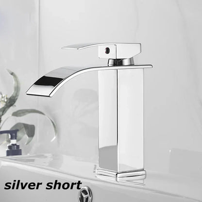 Niki Sink Mixer Aqualis Noir | Stainless Steel | Hot & Cold Water | For Bathroom & Guest Toilet