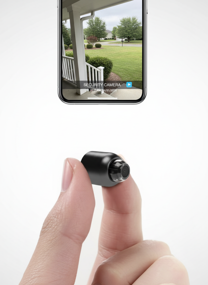 Niki | Miniature WiFi Camera: Night Vision & Surveillance