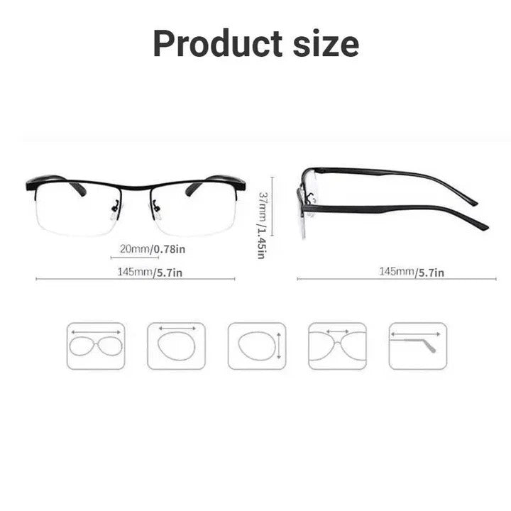 Niki | Smart Progressive Reading Glasses with Blue Light & UV Protection