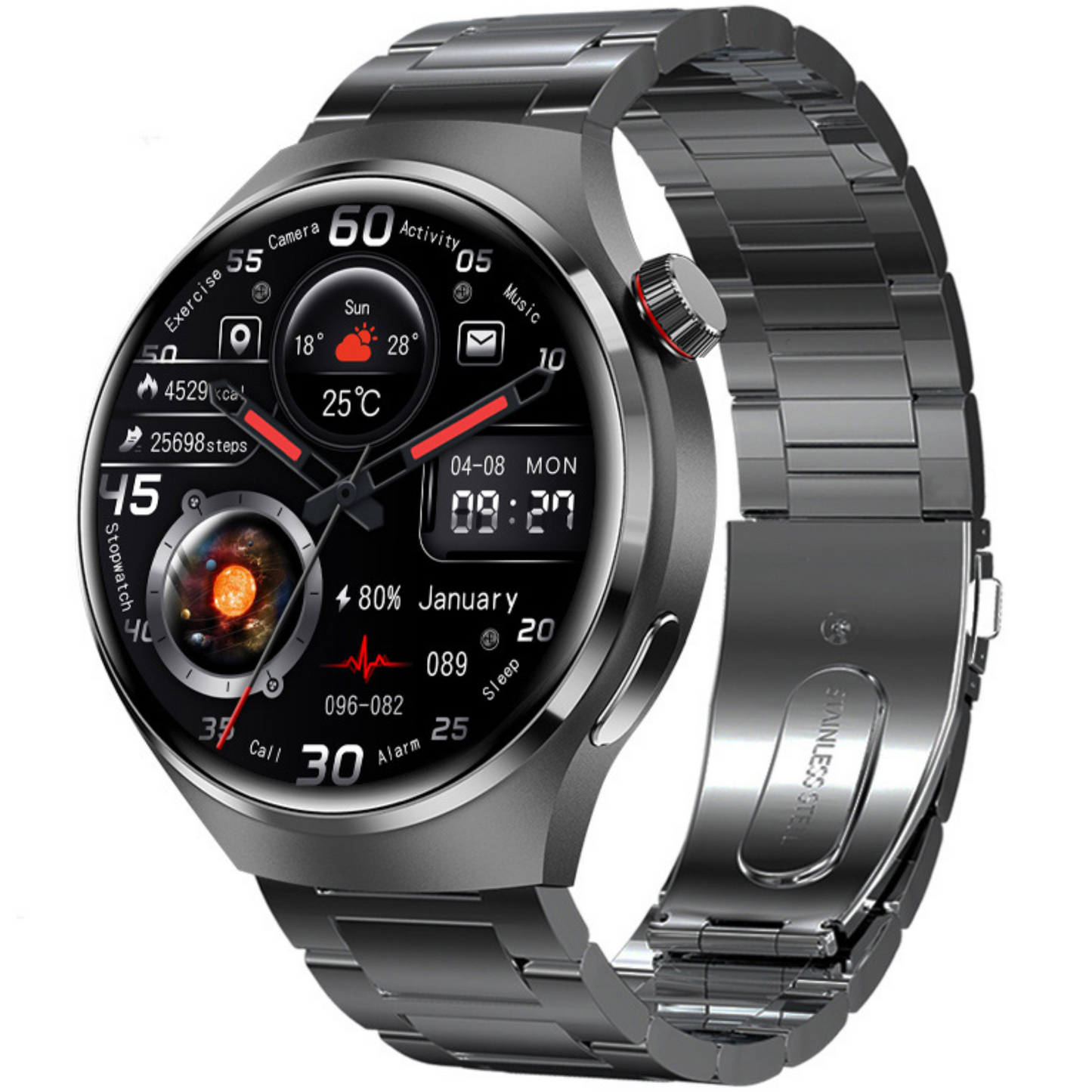 Niki | Smartwatch: Ideal for Sports, Business & Lifestyle EKG, AMOLED HD, Bluetooth, Heart Rate Limited Edition