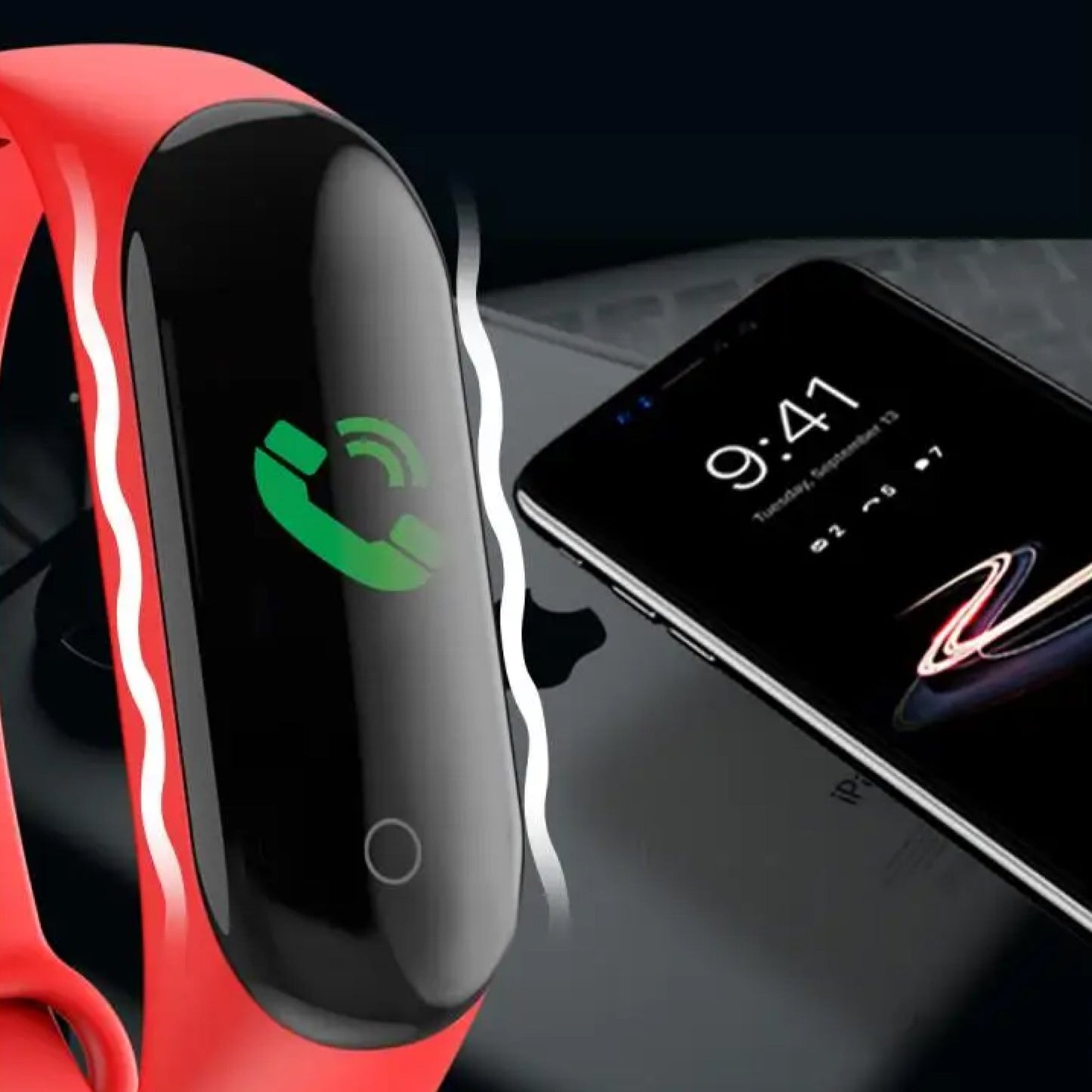 Niki | Smart fitness band with BP and HR monitor
