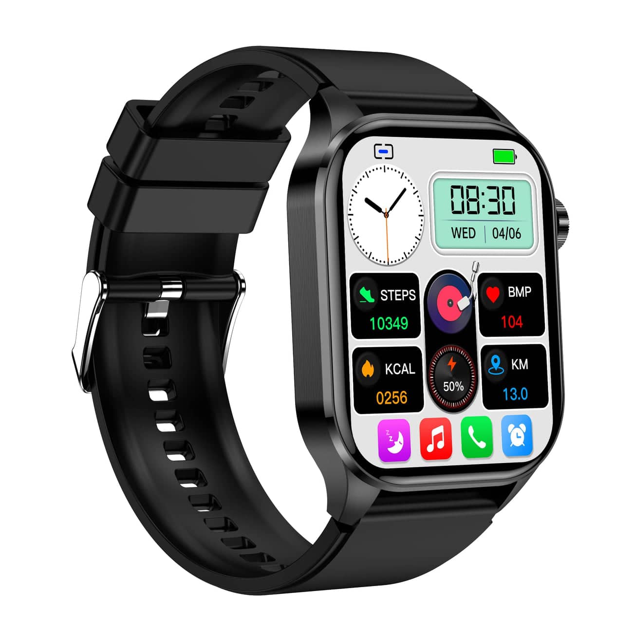 Niki | Smartwatch with EKG, Blood Sugar and Blood Pressure Measurement - HealthSync
