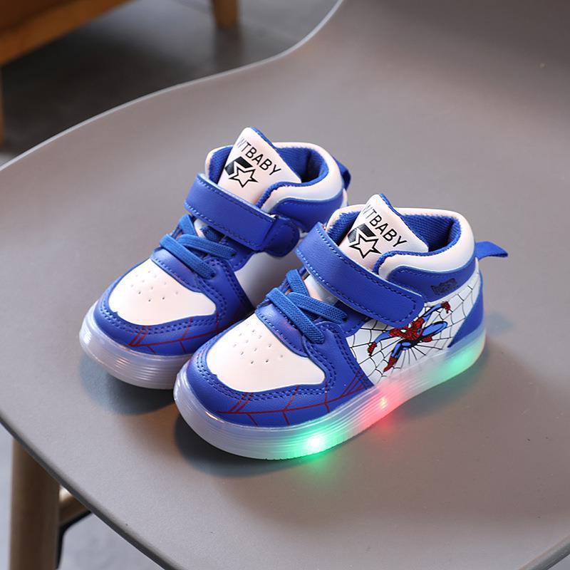 Men's Spiderman Light-Up Adventure Sneakers