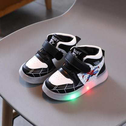 Men's Spiderman Light-Up Adventure Sneakers