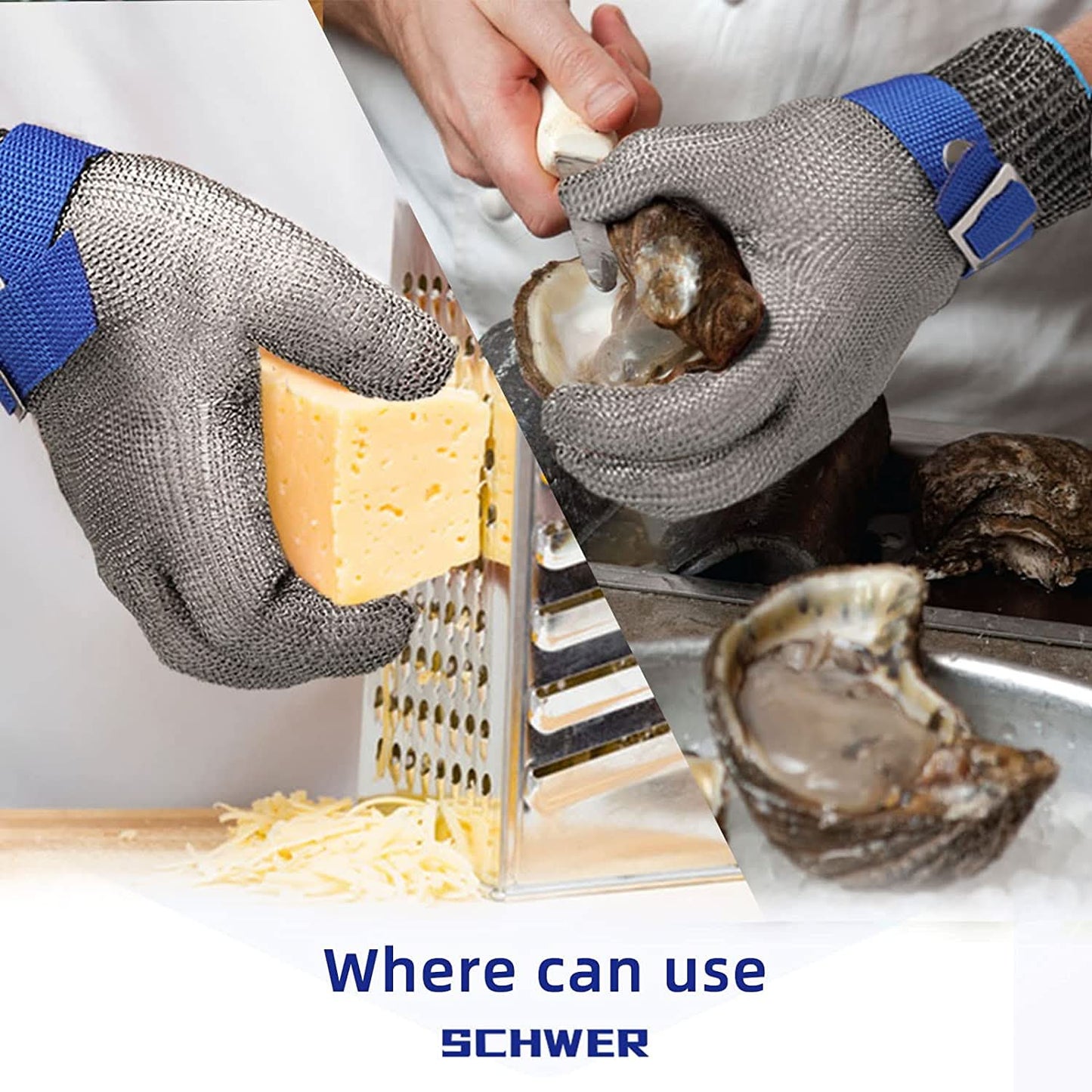 Niki | Stainless Steel Safety Gloves with Maximum Cut Resistance