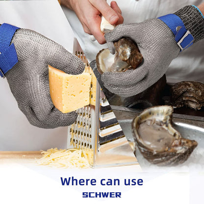 Niki | Stainless Steel Safety Gloves with Maximum Cut Resistance