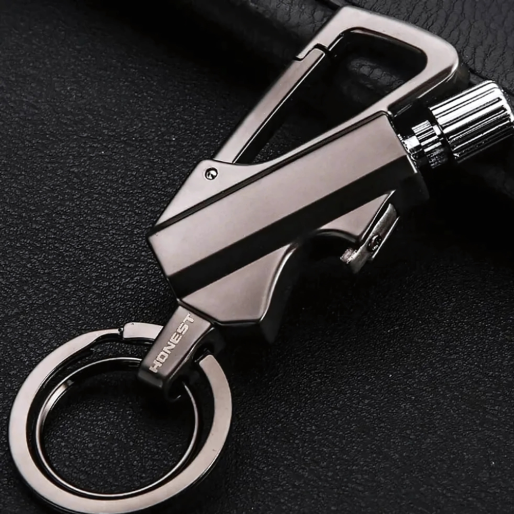Niki | Waterproof Flint Lighter Keychain for Survival