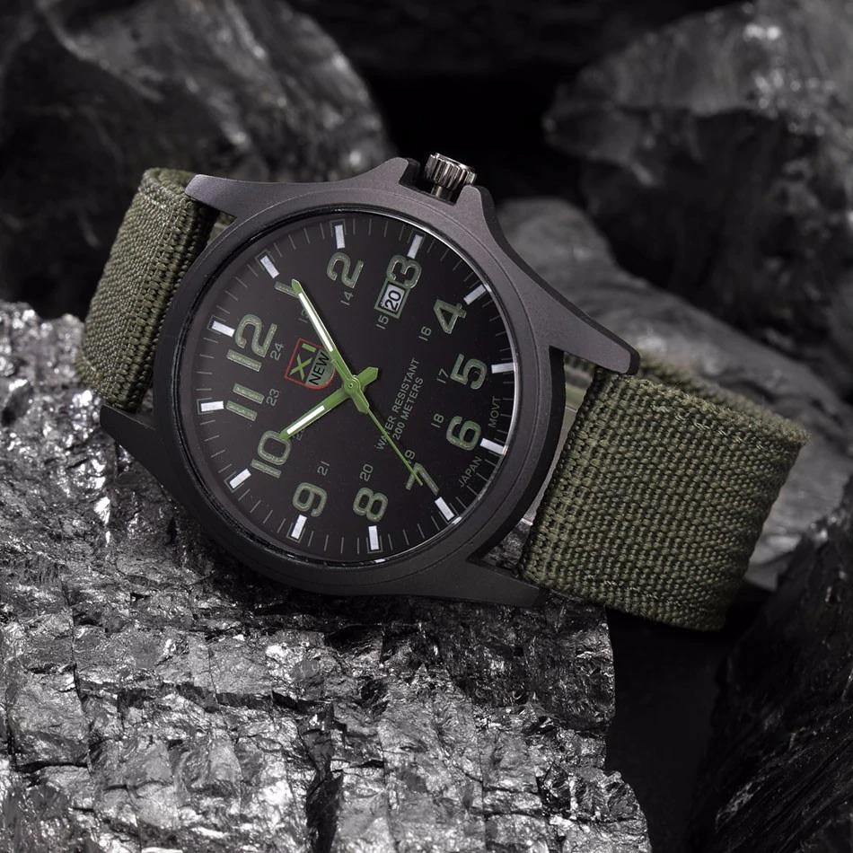 Niki | Men's Shockproof Watch - Waterproof, LED, Sport Band