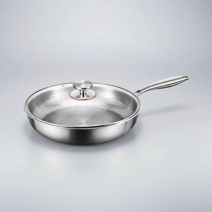 Niki | Hammered titanium frying pan, induction safe, naturally non-stick