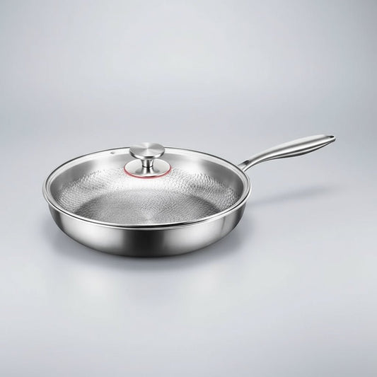 Niki | Hammered titanium frying pan, induction safe, naturally non-stick