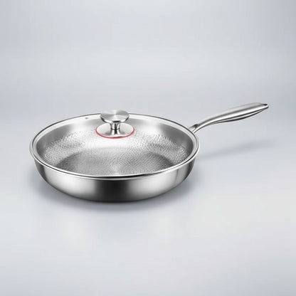 Niki | Hammered titanium frying pan, induction safe, naturally non-stick