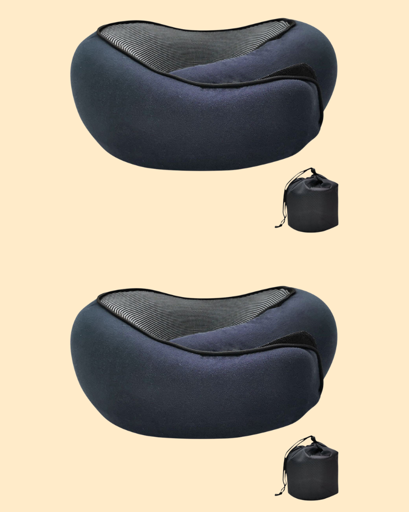 Niki | Travel Neck Pillow with Ergonomic Bone Shape