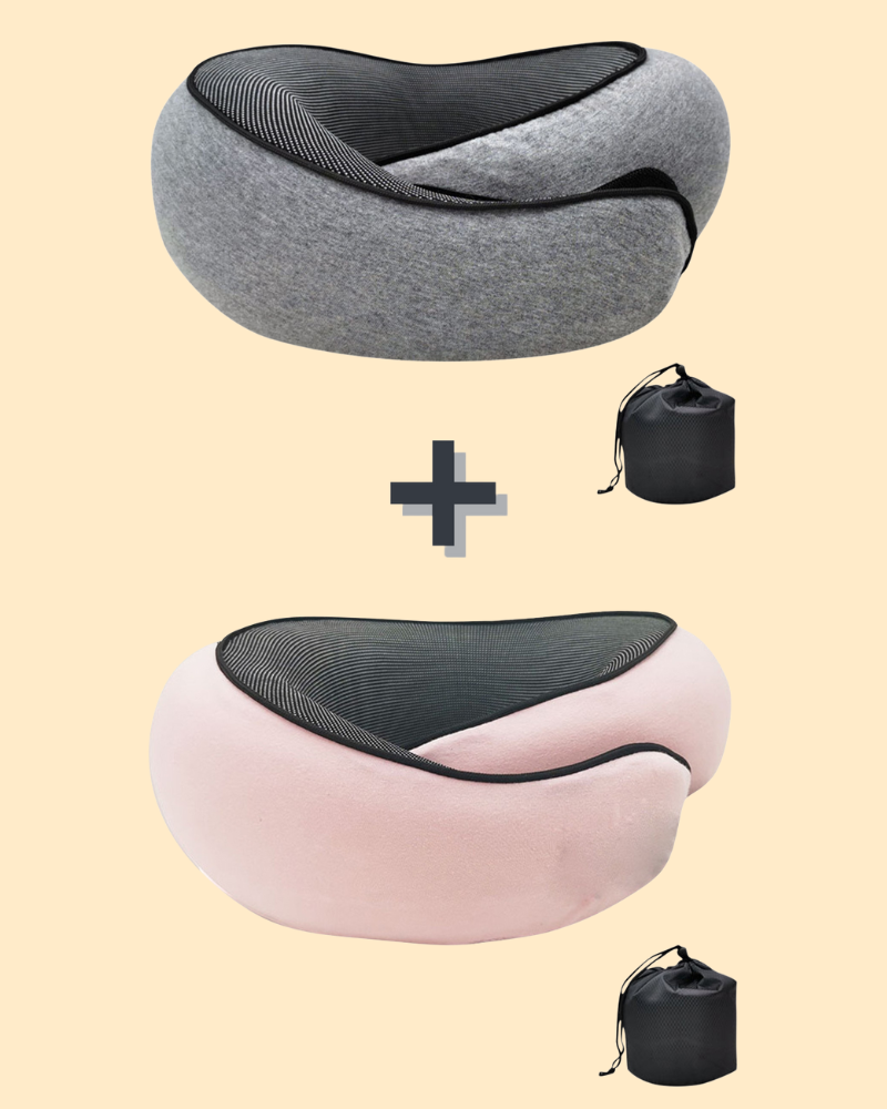 Niki | Travel Neck Pillow with Ergonomic Bone Shape